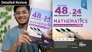 Disha Errorless 48 Years IIT JEE 2026 PYQ 📚 DETAILED Review
