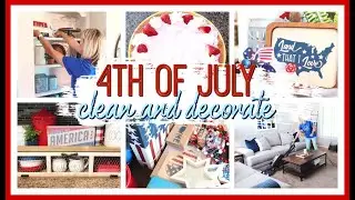 4TH OF JULY DECORATE WITH ME 2020 | PATRIOTIC DECOR IDEAS