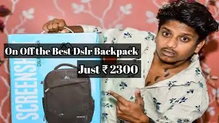 Best Dslr Backpack just ₹ 2300 | Akash photography | Unboxing |