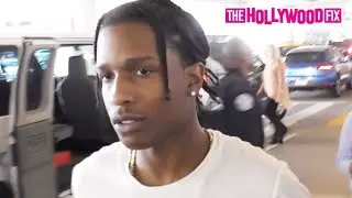 ASAP Rocky теряет самообладание перед папарацци, когда его принимают за Трэвиса Скотта в аэропорт...