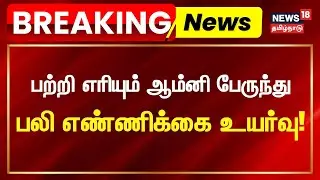 AP Private Bus Fire Accident | ஆந்திரப்பிரதேசத்தில் ஆம்னி பேருந்தில் தீவிபத்து- 15 பேர் உயிரிழப்பு