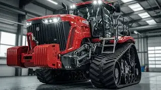 Гусеничный трактор Titan X 2026 | Обзор сверхмощного гусеничного трактора