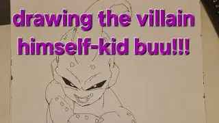 Dont scroll..i drew kid buu😈