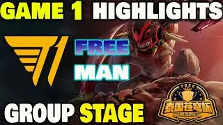 T1 Vs Free Man Game 1 Highlights Thailand Celestial Cup S2 Group Stage
