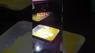 Cooking Eggs by REFOX Infrared Laser Soldering Station