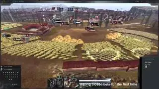 Total War: Arena - Closed Beta Test - First game in Patch 10.3 with Arminius