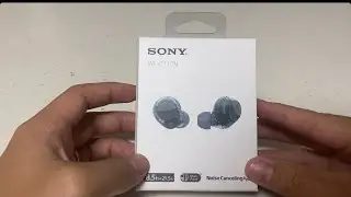 Sony WF-C710N ASMR unboxing