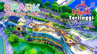 SKYWALK SENAYAN PARK - Walking Around Spark Mall Senayan