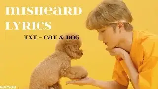 (MISHEARD LYRICS) 'Cat & Dog' - TXT (투모로우바이투게더)