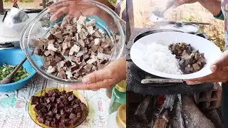 PREPARANDO SARAPATEL DE PORCO