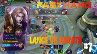 SAVAGE!LANCELOT VS BARATS HYPER | TUTORIAL LANCELOT | LANCELOT BESTBUILD 2021 | MOBILE LEGENDS