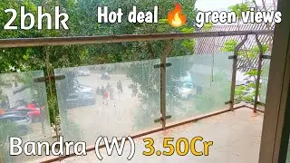 Beautiful 2bhk flat for sale Hot deal at Bandra west posh location | 3.5Cr peaceful green views
