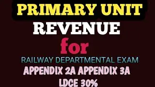 What are primary units in railway ? What is the full form of PU in railway?