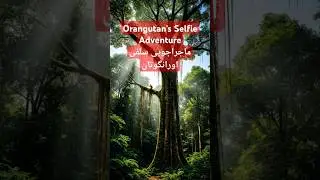 Orangutan&rsquo;s Selfie Adventure ماجراجویی سلفیِ اورانگوتان #cartoon #funnycartoon #robot #animation