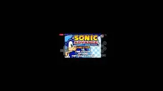Sonic Advance 1 Livestream for fun