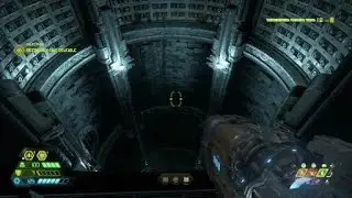 DOOM Eternal throne room shaft question mark secret