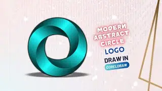 How To Draw Designing Modern Abstract Circle Logos in CorelDRAW