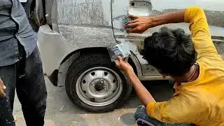 Another High Level Denting And Painting Work | lucknow |Old Alto