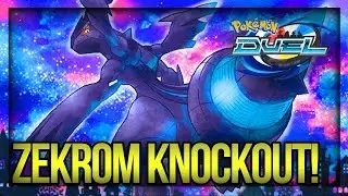 COMPLETE KNOCKOUTS WITH ZEKROM!  FINALLY HITTING 2500 RATING?! - POKEMON DUEL RANKED BATTLES