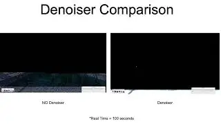 What's New in ViaCAD V14 - Denoiser Comparison