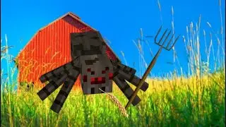 I Made A Spider Farm | The 404 Challenge. Minecraft - Part 5