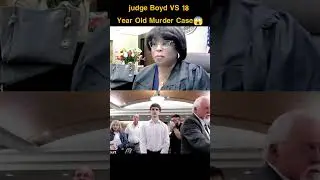 Judge Boyd VS 18 year old Murder Case#boyd #uscourts #unitedstates #viralvideo