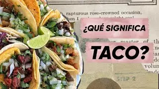&iquest;De d&oacute;nde viene la palabra TACO y qu&eacute; significa? | M&Aacute;S LITERATURA