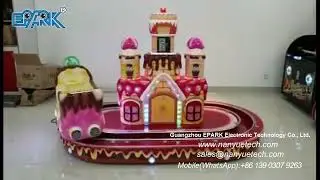 EPARK Coin Operated Round Castle Kiddie Ride Train Game Machine Games Video Machine For Sale