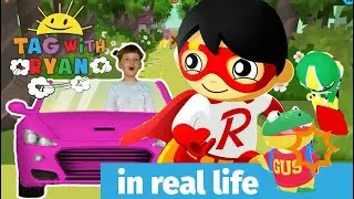 Tag With Ryan in Real Life| Race in Ryan Game| Kid Parody
