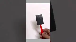 Sponge brush technique in water colour | water colour seascape tutorial for beginners