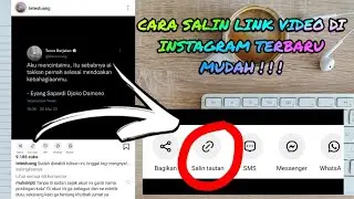 CARA SALIN TAUTAN INSTAGRAM TERBARU
