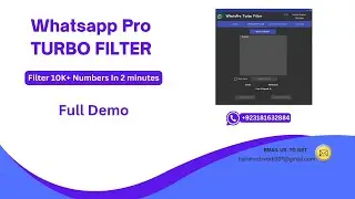 How To Filter Whatsapp Number |  Whatsapp Super Filter | Filter Unlimited numbers | Turbo Filter |