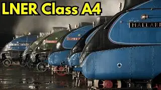 LNER Class A4: самая быстрая легенда паровозов Великобритании #lner #ClassA4 #mallard #steam #train