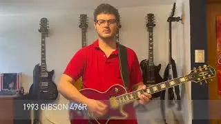 Epiphone Alex Lifeson Ruby Epiphone Ceramic Pro vs Gibson 496R #epiphone #gibson #rush #guitar