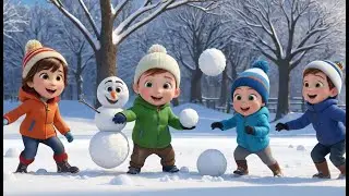 Snowball Fight Kids ❄️⛄🎉 | Fun Winter Snowball Play for Kids & Family