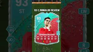 93 Cristiano Ronaldo Review in EA Sports FC 25, he's fun 🤩 #shorts #short #fc25 #eafc25 #fifa #cr7