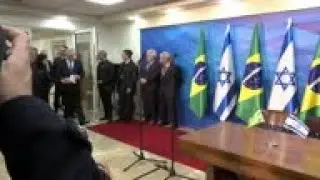 Israel, Brazil sign cooperation agreements
