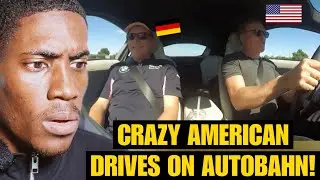 American Fast & Furious Adventure on German Autobahn || FOREIGN REACTS