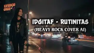 RUTINITAS - IDGITAF (HEAVY ROCK COVER AI) | LIRIK