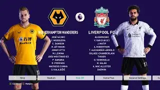 eFootball PES 2021 - Wolves vs Liverpool GAMEPLAY PC 2023