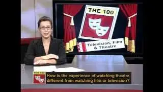 THE100 Television, Film & Theater Session #01 Spring 2015