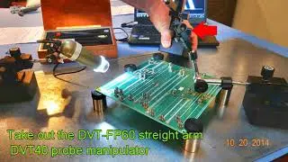 Low Cost Desktop Probing System for the DVT40 40Ghz GigaProbe