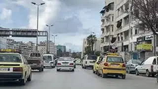 جولة بمدينة اللاذقية من دوار الجامعة لحي الشيخ ضاهر بوسط المحافظة #سوريا #اللاذقية #جامعة_تشرين