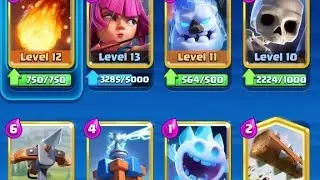 9 lvl 6000+ with 2.9 X-Bow in Clash royale