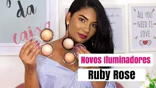 Novos iluminadores Ruby Rose - Pele Negra e Morena