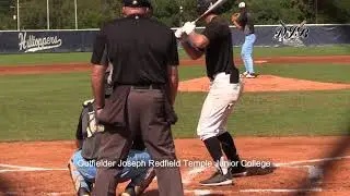 Outfielder Joseph Redfield Temple Junior College