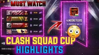 🔰 CLASH SQUAD CUP Highlights 🔥 || Free Fire Tournament Highlights By SUPERSTAR ⚡🇮🇳🎯