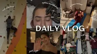 I MICROBLADED MY EYEBROWS + more!! (vlog)