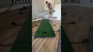 DIY Adjustable Putting Green 🤯