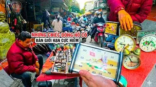 ĐỒNG HỒ CỰC HIẾM 🔥 Bản GIỚI HẠN lộ diện trong QUẦY VỈA HÈ | Chợ Đồ Cũ Vạn Phúc